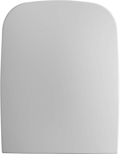 Gala Eos – Tapa y Asiento Amortiguado Inodoro - Forma Ovalada - Cierre Suave - Incluye Kit Fijación - Bisagras Acero Inoxidable - Fácil Limpieza - Color Blanco