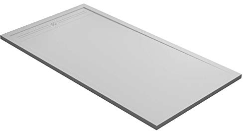 Maier - Oasis - Receveur de douche en pierre, blanc, différentes mesures 80x120 cm