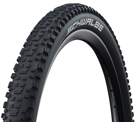 Schwalbe Rapid Rob MTB Fahrradreifen – 26/27.5/29 Zoll – XC-Profil, K-Guard Pannenschutz – Hinterradreifen Mountainbike – Schwalbe Reifen MTB