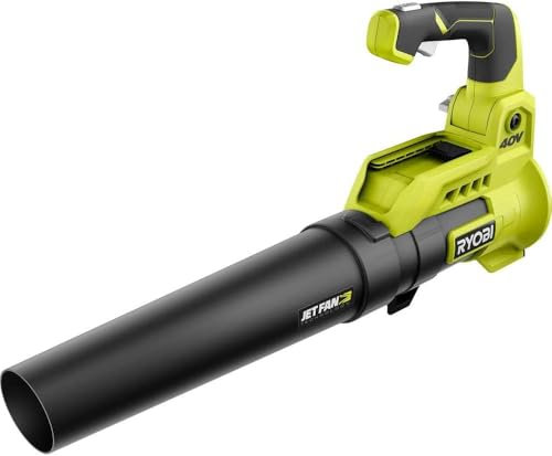 Ry40408 Souffleur à feuilles sans fil à vitesse variable 40 V (sans emballage de vente au détail, livré en vrac)