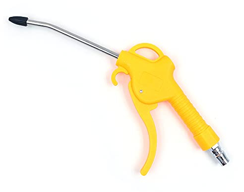 Hsthe Sea Air Blow Gun with Adaptor Powerful Pneumatic Blowing Dust Gun Duster Clean Up Tool for Cleaning Debris from a Work Space, Drying Wet Surfaces, Blowing Up Balloons (4,10cm)