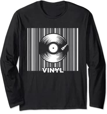 Vinyl Phonograph Gramophone Record Music Disc LP - Vinyl Long Sleeve T-Shirt