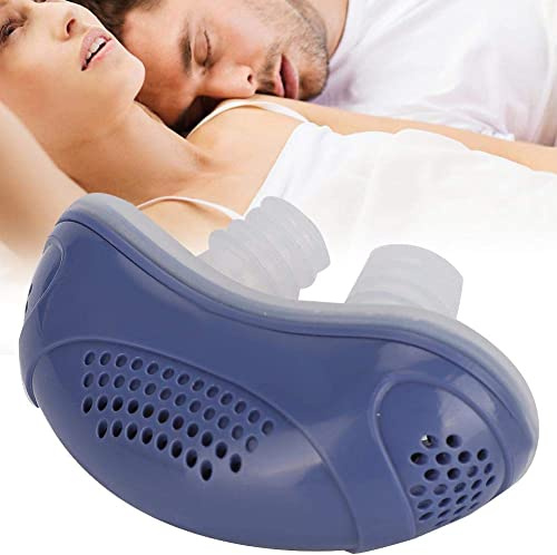 Dilatatore Nasale AntiRussamento, Doppio Ventilatore Turbo Dispositivo Elettrico Anti-russamento Silicone Relax Lavabile, Alta Efficienza Aria Dentro e Fuori, Comodo da Indossare
