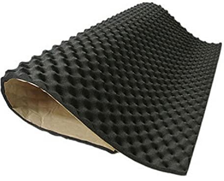UNFAIRZQ 20mm Auto Hood Motore Firewall Stuoia di Calore Deadener Isolamento A Prova di Rumore Isolamento Insonorizzante Schiuma Adesivo auto scudi termici tappetino isolante