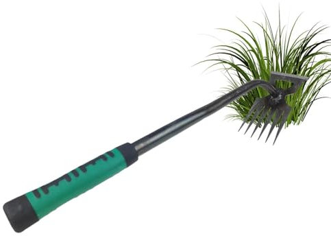 Hand Unkrautstecher, Gartenarbeit Hand Unkrautjäter mit Stiel, Unkraut Entferner Gerät Fugenkratzer Fugenreiniger Unkraut, Gartenwerkzeug, Unkraut Entferner Gerät, Fugenkratzer