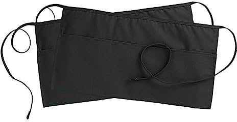 SHOWERORO Küchenschürze Mit Taschen Und Verstellbarem Gurt Aus Strapazierfähigem Polyester-baumwollmischgewebe Für Küche Und Restaurant