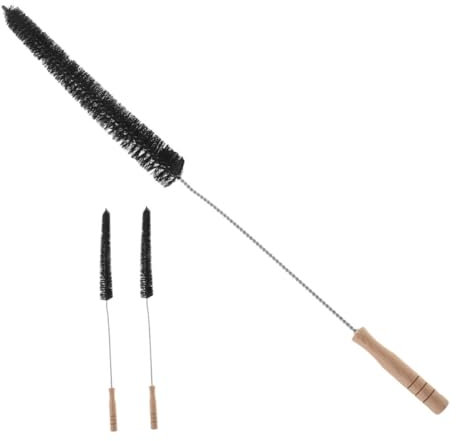 Warmhm 3pcs Ventilation Duct Cleaning Brush Long Nylon Dryer Vent Brush for Dryer Vent Lint Removal for Cleaning and Hose Long Use