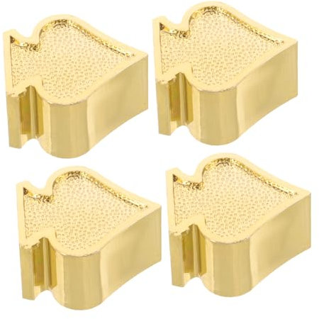 MUCKLILY 4stücke Herzförmige Ventilkappen Für Auto Staubschutz Für Reifenventile Passend Goldene Farbe Einfache Installation Verbessert Das Erscheinungsbild des Fahrzeugs