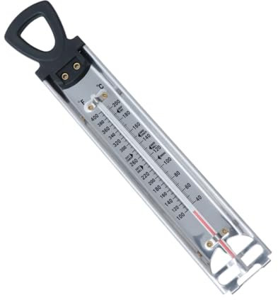 HOLIDYOYO 2pièces Thermomètre Suspendu Double Échelle Pour Mesurer Les Températures Des Confitures Et Sucre Outil Pratique Pour Candy Et Sirop