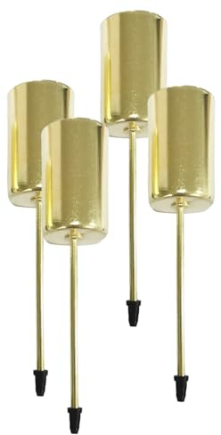 4Pieces Metal Holders Stakes With Spikes For Advent Wreaths Florals Table Centerpieces Pillar Candlestick Stand Advent Wreath Decoration