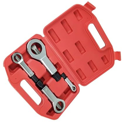 Outil de brise-boulons multifonction en acier traité thermiquement - Design délicat - Anti-corrosion - Pour les amateurs de mécaniciens et d'artisanat - Séparateur en acier
