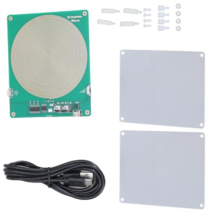 Générateur de fréquence de résonance de terre 7,83 Hz Stabilisateurs d'ondes électromagnétiques pour une meilleure concentration et clarté mentale Générateur de fréquence facile à transporter