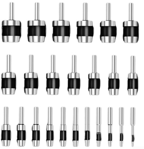 Leder-Lochstanzer für Schwamm und zum Bohren von Kunststoffkartons, Gesamtlänge 55 mm, HRC58 62 Härte für verbesserte Leistung (9 mm)
