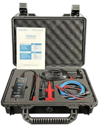 Sonda differenziale ad alta tensione Micsig, sonda differenziale per oscilloscopio 200 MHz, alta precisione, elevato CMRR, tensione differenziale 700 V (×100) / 7000 V (×1000) (DP7002)