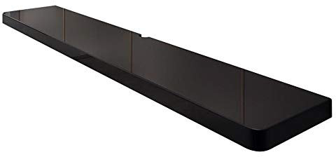 Xyanzi-Estanterias para DVDs Marco Flotante Montaje En Pared Estante De Pared De TV Madera Maciza DVD Consola De Juegos, Negra Estante de Almacenamiento Funcional (Tamaño : 100 * 23 * 3.5cm)
