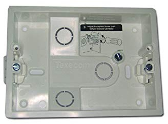 Texecom Back Box Plastic For Flush Mount Premier Elite Keypad DBE-0002