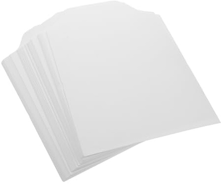 MAGICLULU 100stücke Weißer Karton Für Verpackung Kartonbögen Stabile Einlagen Für Kleidung Bastelkarton Für Organisation Und Schutz Von Wäscheordnern