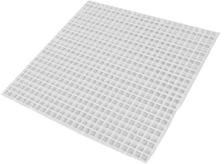 Colcolo Aquarium Divider Filter Bottom Tray Aquarium Filter Easy Installation Fish Tank Top Cover Multipurpose Accessory, Clear, 30x30x1cm