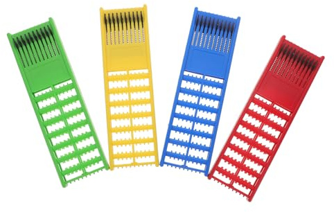 INOOMP 4 Stück Teiliges Angelhaken Organizer aus Langlebigem Material Kompakt und Platzsparend zur Aufbewahrung von Angelschnüren und Vorfächern für Angler Unterwegs