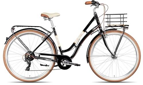 Maxim La Vita | Citybike Damenrad | 28 Zoll | Straßenausstattung