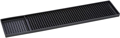 Tappetino bar 38,1 cm | Tappetino da bar, in gomma, per oggetti di vetro