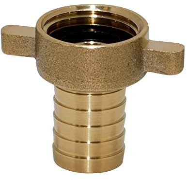 Boutté – Nez de robinet femelle 20x27 pour tuyau Ø15 – Avec joint imperdable Or