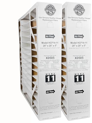 Lennox Model X0585 Air Cleaner Filter Media - 20 x 20 x 5