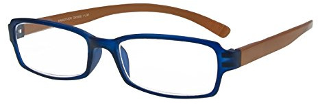 I NEED YOU Lesebrille Hangover / +1.50 Dioptrien/Blau-Braun, 1er Pack