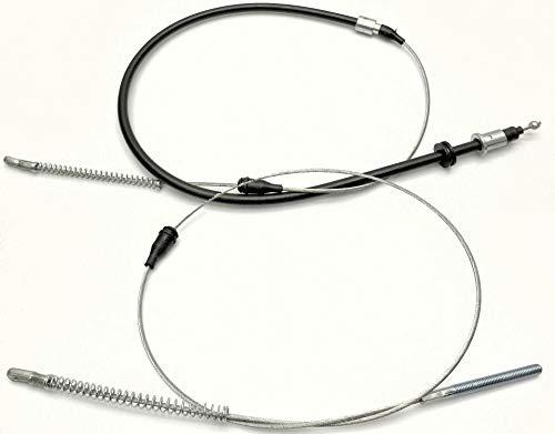 DAKAtec 600001+600002 2X Handbremsseil Bremsseil Handbremse Hinten Links UND Rec