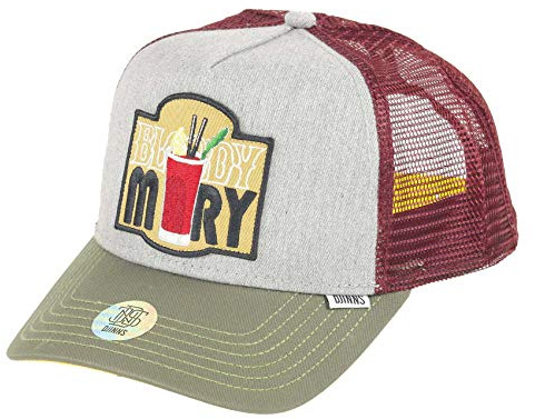 Djinns Trucker Cap Food Bloody Mary Yellow/Wine