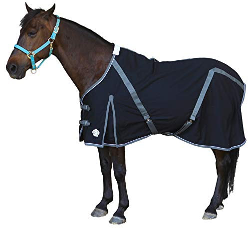 T TEKE Deluxe Horse Canvas Sheet führmaschinendecke für Snug and Clean in Stall