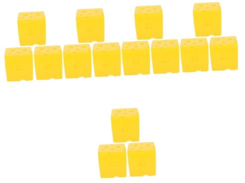 Ciieeo Contenitore Per Frutta E Verdura Per Fette Di Formaggio Da 15 Pezzi Contenitori Mini Frigo Design Del Coperchio Di Conservazione Del Per Formaggi Custodie Per Burro