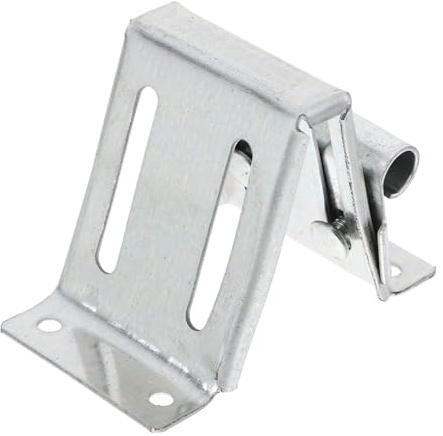jojofuny Soporte De Puerta De Garaje De Hierro, Soporte Superior Resistente, Accesorio De Fijación Para Puertas Residenciales, Piezas De Repuesto, 1 Unidad Para Instalación Duradera