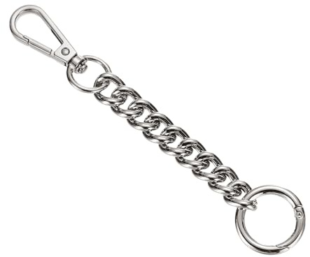 PATIKIL Taschenverlängerungsketten, 15cm Metall-Taschenkettenverlängerungen Verlängern Sie die Taschenkette Crossbody-Schulter-Handtaschenkette für DIY-Handtaschen Crossbody Silber | Metall-Taschenkettenverlängerungen Verlängern, Taschenkette Crossbody-Schulter-Handtaschenkette für DIY-Handtaschen Crossbody