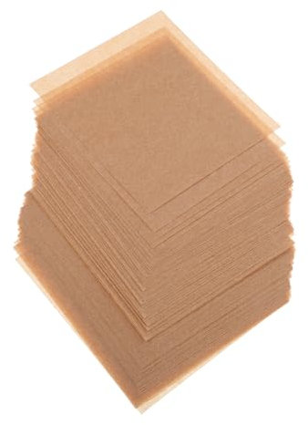 MAGICLULU 500stücke Burger Papier Antihaft Beschichtet Hamburger Patty Papier Quadratisch Trennung Für Backen Grillen Restaurant Party Picknick