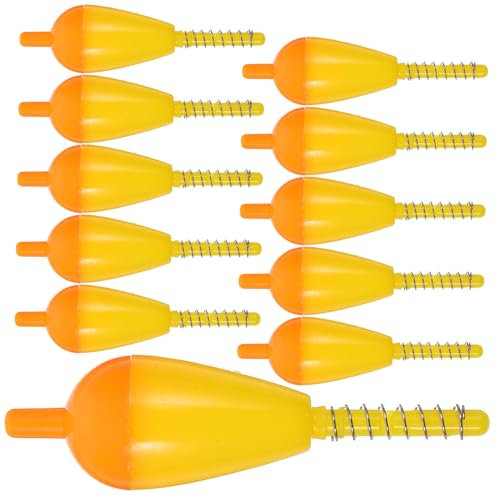 BESPORTBLE 12pcs Buoy Rig Fishing Rod Fishing Lure Combos Gear Bass Fishing Hooks Kit Bass Lures Reel Fishing Pliers Baits Float Fishing Net Holder Fishing Line Crank Feeder Equipment Pp