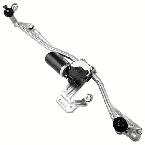 ERMWALR Front Windscreen Wiper Motor with Linkage for Citroen Relay for Peugeot Boxer for Fiat Ducato MK3 Van 2007-Onwards Car Windscreen Wipers Motor 1363339080/6405.PQ