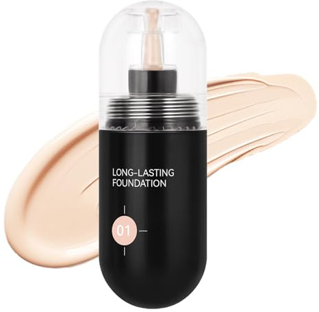 Fondotinta Liquido,30ml Fondotinta Effetto Opaco - Coprente Lunga Base Idratante Per Tutti I Tipi Di Pelle Donna