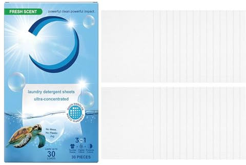 Feuilles de savon à linge, nettoyant pour vêtements – Protection des couleurs parfumée, détachant pour tissus éclaircissants pour animaux de compagnie foncés, lavage familial