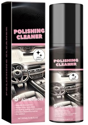 KOAHDE Car Interior Polishing Cleaner,Automotive Interior Polishing Agent,100ML,1PC,Interior Renovation,Polishing and Renewal,Cleaning and Maintenance
