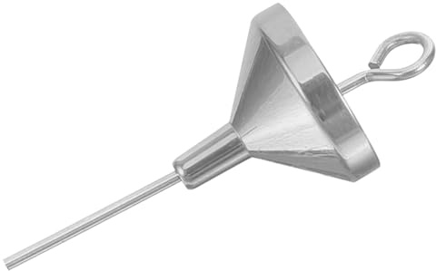 Alipis Mini Embudo De Acero Inoxidable Pequeño Para Líquidos y Aceites Esenciales, Herramienta Metálica Compacta Para Llenar Botellas Pequeñas, Uso Perfumes y Frascos De Muestra