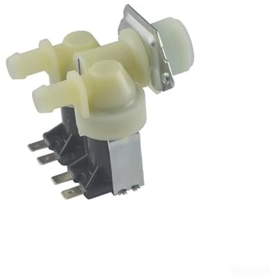 UrbanHui Replacement Dual Head Water Inlet Valve for Samsung Front Load Washers Reliable Water Flow Control Easy Installation Sturdy