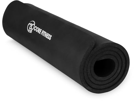 Pilates-Mad Core-Fitness Matta - Svart