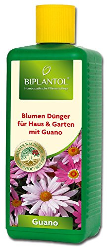 BIPLANTOL® Guano 1L Konzentrat, Premium Guano Dünger flüssig, hochwirksamer Universaldünger mit spezieller Formel, geeignet als Grünpflanzendünger, Blumendünger, Dünger für Zimmerpflanzen