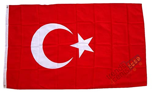 Türkei Flagge / Fahne Großformat 250 x 150 cm wetterfest