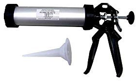 Alte Utensili CDF03783 Pistola per Cartuccia Silicone e Sacchetto, Rosso