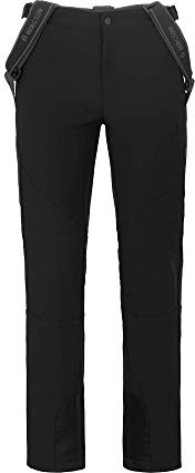 Bergson Jumper | Herren Softshell Skihose - Normal-/Kurz-/Langgrößen, Winddichte Softshell Membrane & wasserabweisend, warmes Fleecefutter, elastisch & atmungsaktiv, Cordura Kantenschutz & Schneefang