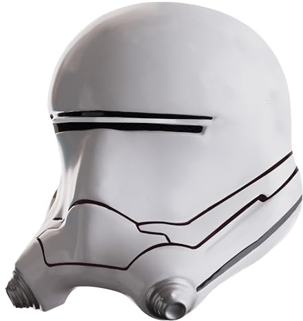 Rubies offizielles zweiteiliger Maskenhelm für Erwachsene Flametrooper Star Wars VII - Einheitsgröße, Welttag des Buches