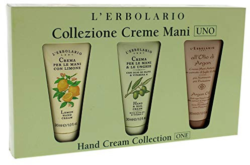 Collezione Creme Mani Uno L'Erbolario 3 Pezzi