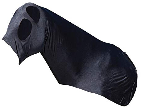 Weatherbeeta Stretch-Halsteil mit Haube (Cob) (Schwarz)